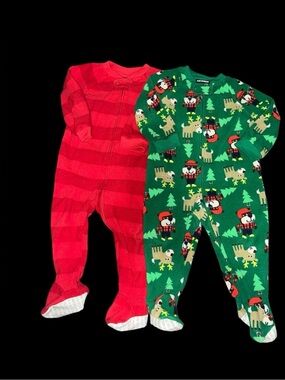 Joe Boxer EUC Christmas Baby Pajamas
